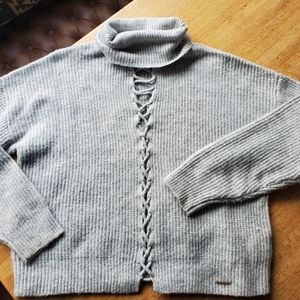 SOLDBebe laced up sweater